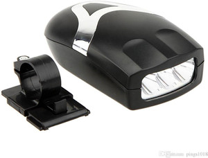 FurMito Electronic Horn With 3 Ultra Bright LED Front Light