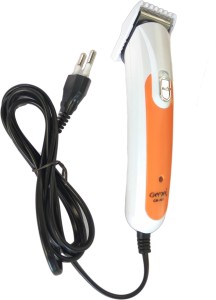 gemei gm-301 direct electric power plug in with wired (non-rechargeable)  runtime: 45 min trimmer for men(multicolor)