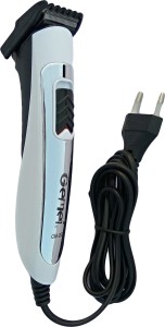 gemei gm-202b direct electric power (non-rechargeable) attached wire 45 min  run time trimmer for men(multicolor)