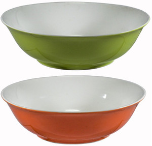 La Platina Color Bowl 2 Pcs Set Porcelain Bowl Set
