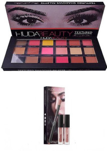 Huda Beauty Huda Eyeshadow Lip Kit Set Of Best Price In India Huda