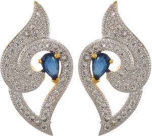 Tistabene Retails LLP Contemporary International Diamonds Alloy Dangle Earring