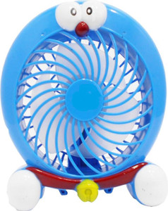 Montez Two in One Folding/Handheld Portable Rechargeable Mini Air Circulation Fan HR8766 USB Fan