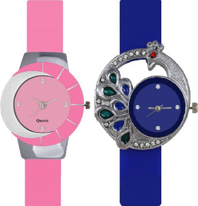 ReniSales NEW BEUTIFFUL FASHION DIVA COMBO OFFER LATEST SOLO DESIGNER DEAL Analog Watch - For Women