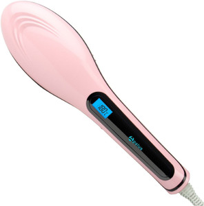 Wonder World ® Straight Ceramic Brush Hair Straightener Massage Pro™-Type-002 Hair Styler