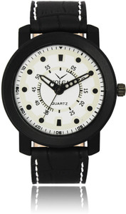 Volga VLW050016 Partywear Leather belt With Designer Stylish Branded Fancy box Analog Watch - For Men