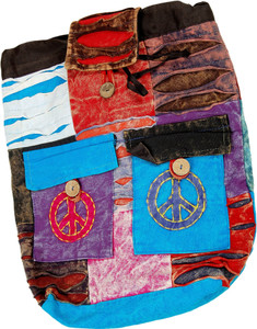 Yokoso International NEPALI BACKPACK/RUCKSACK- HIPPIE BACKPACK (PITHU STYLE) Backpack
