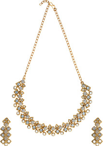 Zaveri Pearls Zinc Jewel Set
