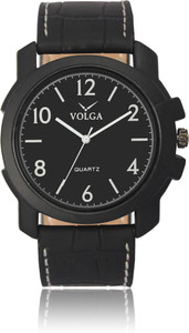 Volga VLW050014 Casual Leather belt With Designer Stylish Branded Fancy box Analog Watch - For Men
