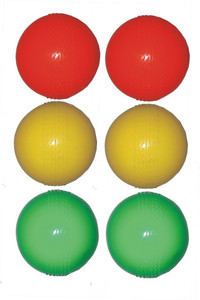 Ceela Sports Wind/Hollow Cricket Ball - Size: Junior