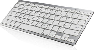 ReTrack Super Slim Wireless Portable Bluetooth Tablet Keyboard
