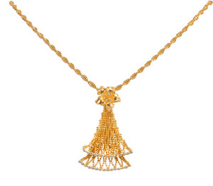 Joyalukkas TJ14001768 Choker Yellow Gold Precious Necklace Price