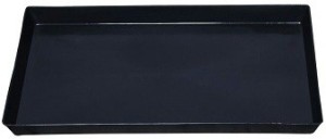 surety for safety battery tray black trolley for inverter and battery(black)