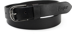 Flyer Men Formal Black Genuine Leather 
