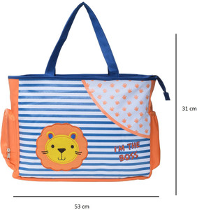 Wishkey Multi-Utility Amazing Abstract Fabric Diaper Bag Nursery Bag