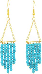 Tistabene Retails LLP Wire Beaded Alloy Dangle Earring