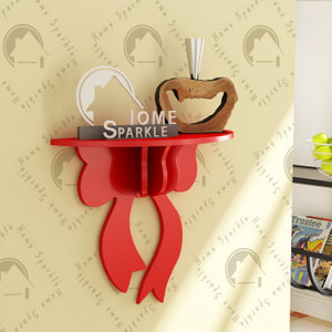Home Sparkle Carved Wall Shelf Wooden Wall Shelf