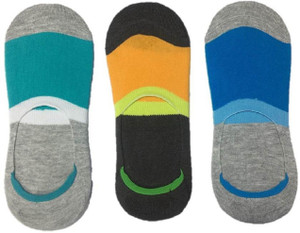 PLATINUM EXCLUSIVE Men & Women Striped No Show Socks
