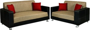 peachtree Fabric 3 + 2 Beige Sofa Set