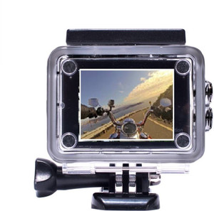 Doodads Action camera Full HD Action Recording Camera Waterproof 30M Super Wide Angle Lens 140 Degree Sports and Action Camera