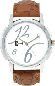 Cavalli CW 355 Exclusive White Dial Analog Watch - For Men
