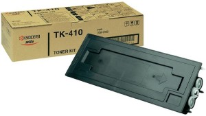 Kyocera TK 410 Black Toner Cartridge Single Color Toner