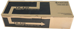 Kyocera TK 439 Toner Cartridge Kyocera 180/181/220/221. Single Color Toner