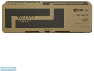 Kyocera TK 1144 Toner Cartridge Single Color Toner