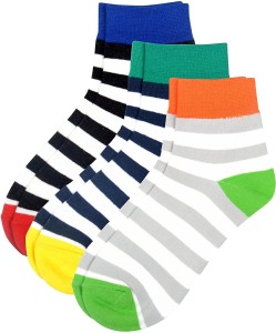 Viral Girl Men & Women Striped Ankle Length Socks