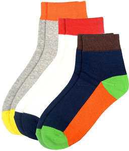 Viral Girl Men & Women Solid Ankle Length Socks