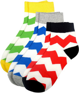 Viral Girl Men & Women Striped Ankle Length Socks