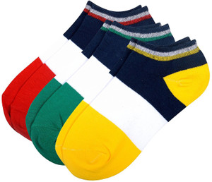 Color Fevrr Men & Women Solid Ankle Length Socks