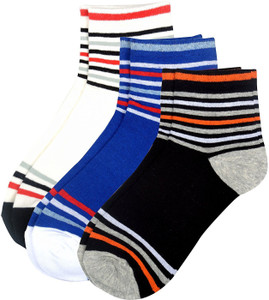 Viral Girl Men & Women Striped Ankle Length Socks