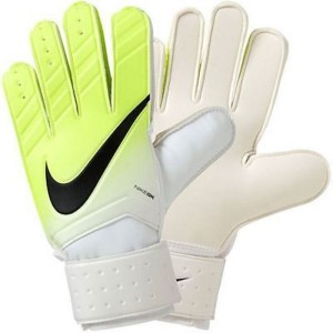 Nike GS0330-100 Football Gloves (S, White, VOLT, Black)