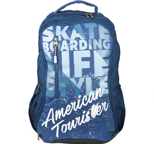 AMERICAN TOURISTER Mambo 01 35 L Backpack Blue Price in India Flipkart