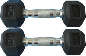Royal 2.5Kg 2Pc Hex Dumbbell1 Fixed Weight Dumbbell
