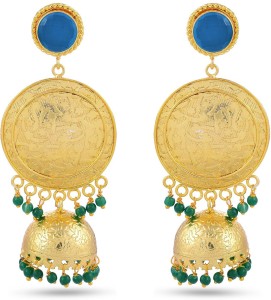 Tistabene Retails LLP Contemporary Indo Western Alloy Jhumki Earring