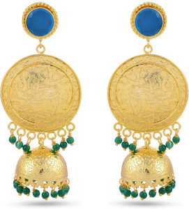 Tistabene Retails LLP Contemporary Indo Western Alloy Jhumki Earring