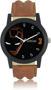 LOREM LR0004 Stylish Iron Man Super Hero Sports Analog Watch - For Men