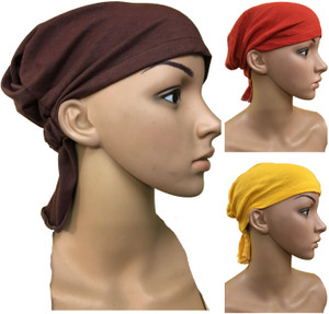 GIRIJA Solid 3 PIECES COMBO PACK OF WOMEN HEADWEAR/CAPS Cap
