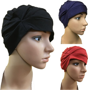 GIRIJA Solid 3 PIECES COMBO PACK OF WOMEN HEADWEAR/CAPS Cap