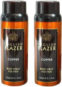 English BLAZER 2 Copper Deodorant Spray For Men Price in India
