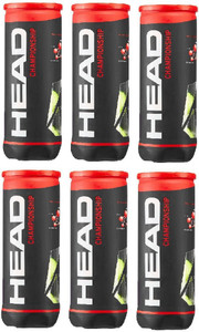 Head Chapionship 6 Can Tennis Ball - Size: 2.70 Inch