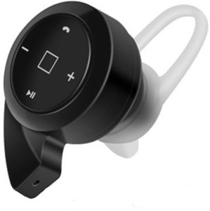 Technomart Mini A8 Stereo Wireless V4.0 Headset For Android & iPhone-Black Bluetooth Headset with Mic