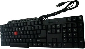 Plutofit Terabyte USB Multi-Media Keyboard TB-120 Wired USB Gaming Keyboard
