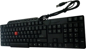 Plutofit Terabyte USB Multi-Media Keyboard TB-120 Wired USB Gaming Keyboard