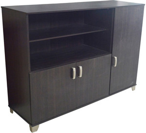 Eros Horizon Engineered Wood Kitchen Cabinet Finish Color Wenge