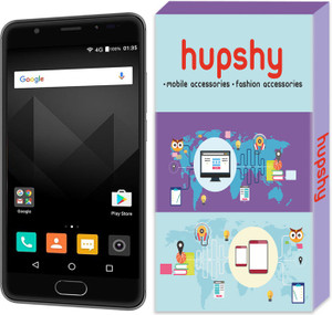 Hupshy Tempered Glass Guard for Yu Yureka Black