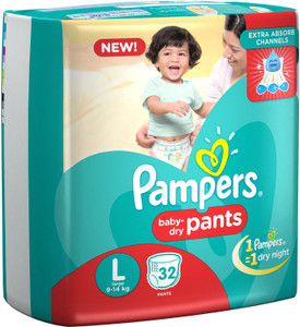 Pampers Pampers Pants Diapers Large - L