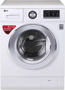 LG 7 kg Fully Automatic Front Load Washing Machine White